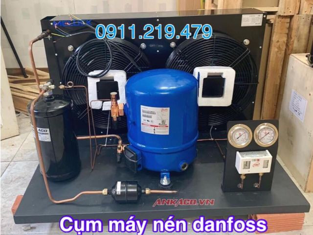 Cụm máy nén Danfoss 7hp MT80 giá tốt cho kho lạnh