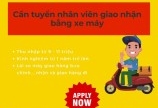  cần tuyển nhân viên giao hàng bằng xe máy