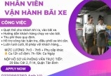 TUYỂN NHÂN VIÊN VẬN HÀNH BÃI XE LÀM VIỆC TẠI TOÀ NHÀ PHỨC HỢP KHU VỰC TPHCM