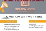 NỘI Thất SG Home TUYỂN DỤNG NHÂN VIÊN KINH DOANH