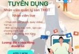 TẤT VỚ SA SA CẦN TUYỂN 1 QUẢN LÝ SÀN TMĐT VÀ NHÂN VIÊN LIVESTREAM