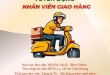 [GHN] TUYỂN DỤNG NHÂN VIÊN GIAO HÀNG THU NHẬP TỪ 15.000.000Đ/THÁNG ++