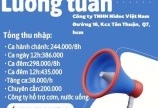 CTY NIDEC TOSOK khu chế xuất Tân Thuận Q7 tuyển 200 LĐPT thời vụ