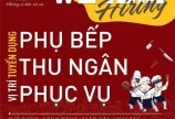 Quán ăn MAIKA tuyển phụ bếp Á, phục vụ, tạp vụ rửa chén làm tại Q5