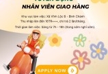 GHN Tuyển nhân viên giao nhận 