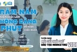 ATA HOME tuyển NVKD BĐS hỗ trợ đào tạo Marketing Tiktok miễn phí