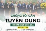 MỘC NHIÊN SPA tuyển 10 NV tư vấn CSKH làm tại Spa Thủ Đức 