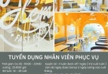 Cần tuyển Phục vụ ca tối