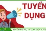 Tuyển Thợ phụ điện bẻ ống, đặt bốc, kéo dây, làm theo bảng vẽ