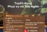 TUYỂN DỤNG THU NGÂN VÀ NHÂN VIÊN PHỤC VỤ 