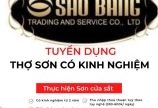 Cần tuyển 5 thợ sơn có kinh nghiệm