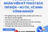 Nhân viên kỹ thuật bảo trì điện – nước, vệ sinh công nghiệp