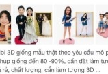 Tượng in 3D Sài Gòn Tuyển NV làm tại vp khu phố Tây chợ Bến Thành