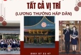 HARU SUSHI Tuyển phục vụ, tiếp thực, lễ tân, pha chế , thu ngân