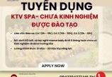 QSPA CẦN TUYỂN KTV- chưa kinh nghiệm được đào tạo