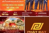 BĐS PHÁT ĐẠT tuyển 50 NVKD thu nhập cao ổn định ở Dĩ An Bình Dương