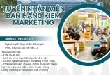 Tuyển nhân viên bán hàng kiêm marketing