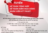 Tuyển kế toán và nhân viên kỹ thuật